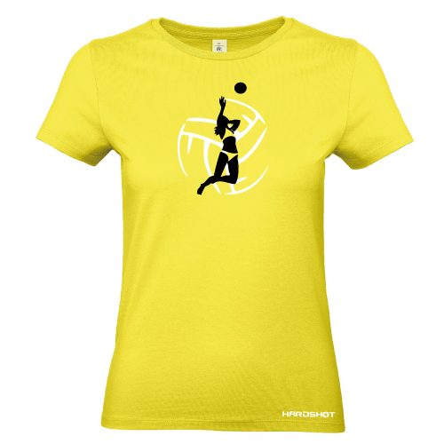 T-shirt Femme VBGirl jaune