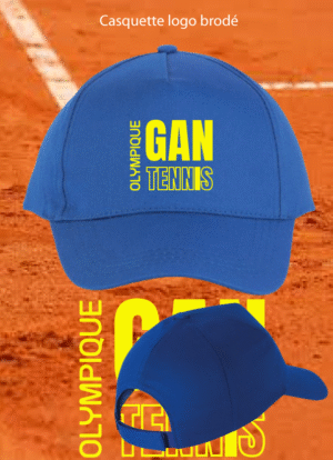 Casquette brodée
